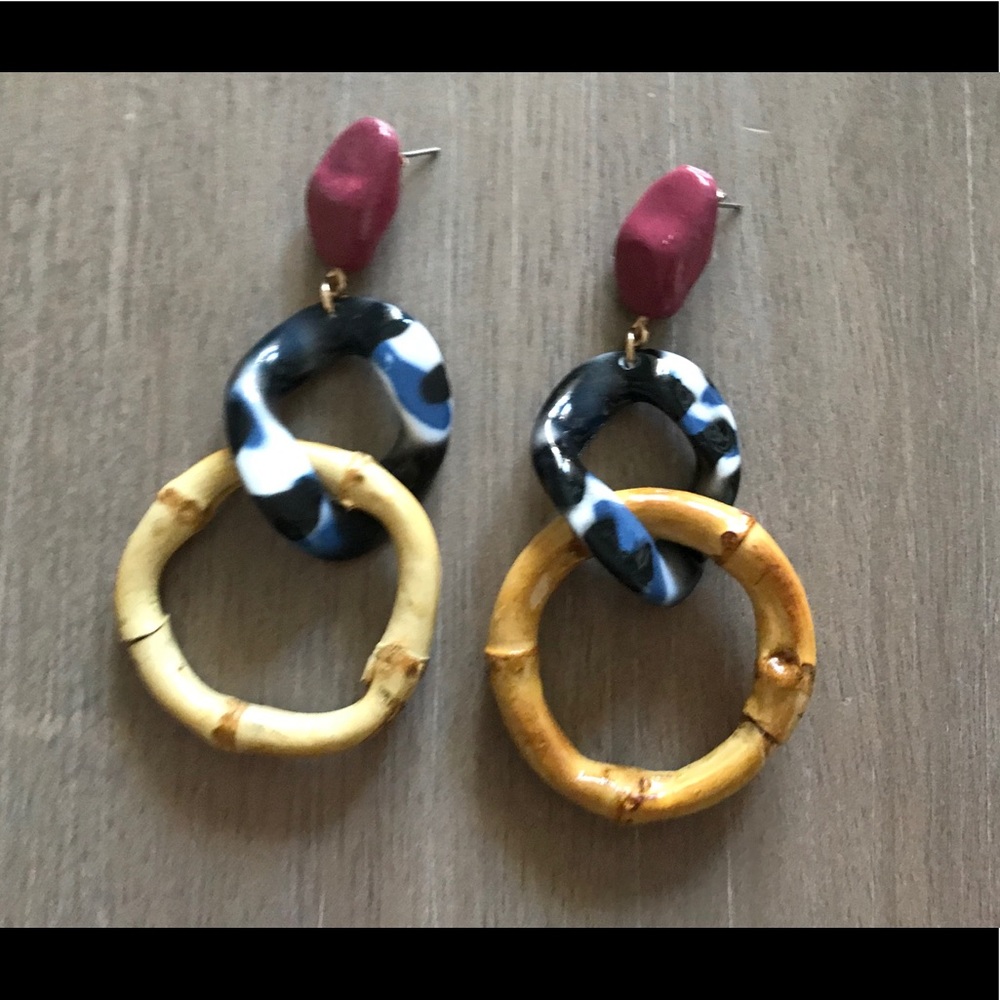 Zara drop earrings